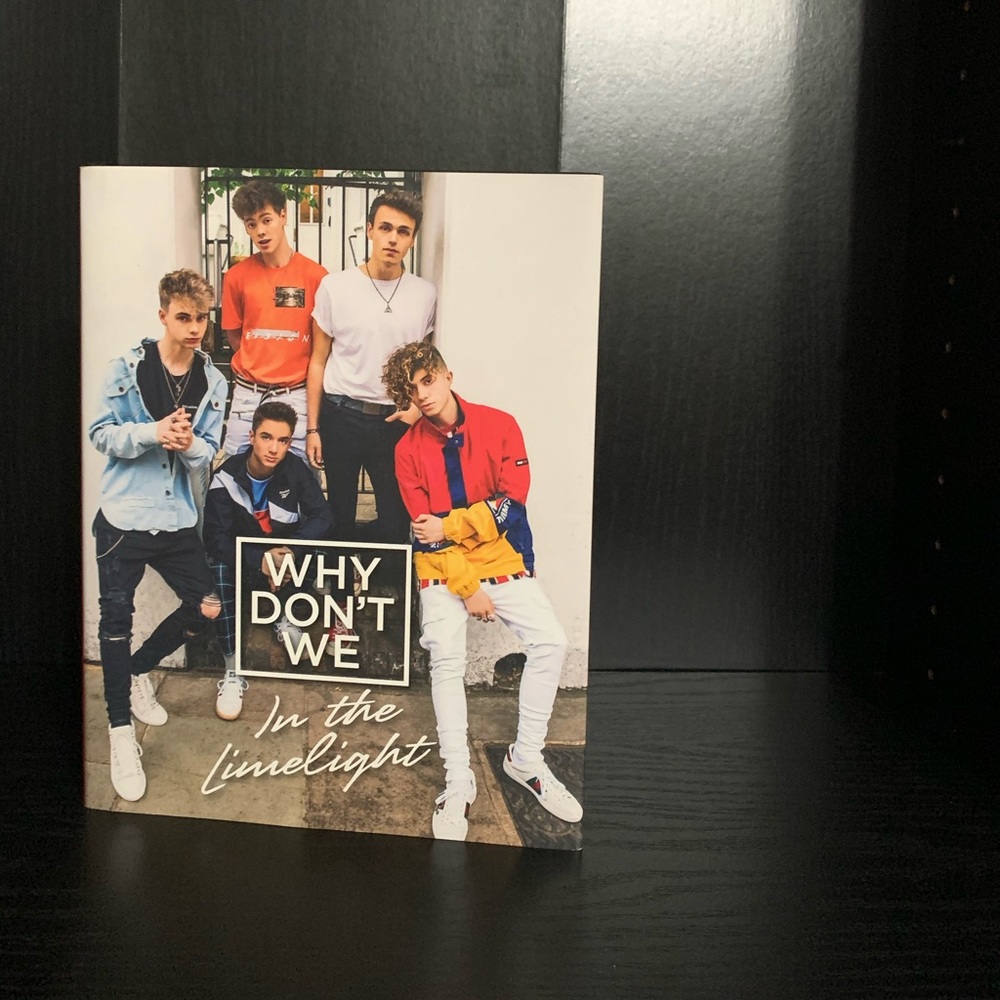 WHY DON’T WE “in the limelight” HARDCOVER